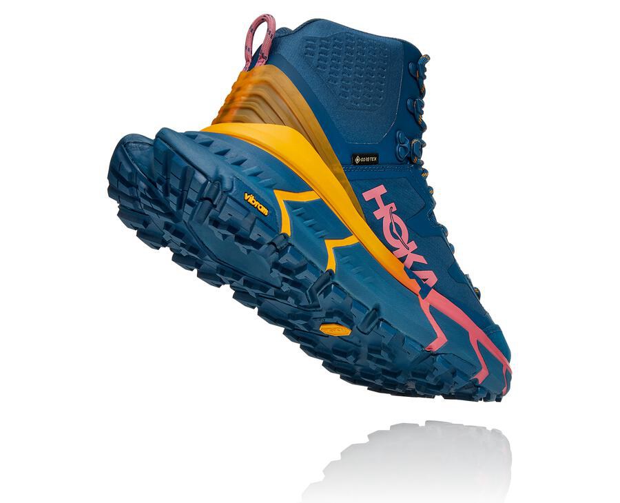 Hoka One One Yürüyüş Botları Erkek Mavi - Tennine Hike Gore-Tex - EV7386214